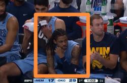 半岛体育入口-灰熊主场击败老鹰，莫兰特独得35分