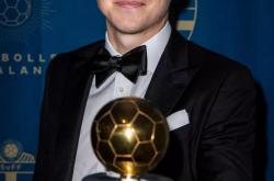 半岛体育注册-瑞典中场球员获得北欧足球先生荣誉