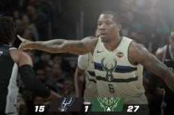 半岛体育平台-雄鹿力克马刺取得四连胜