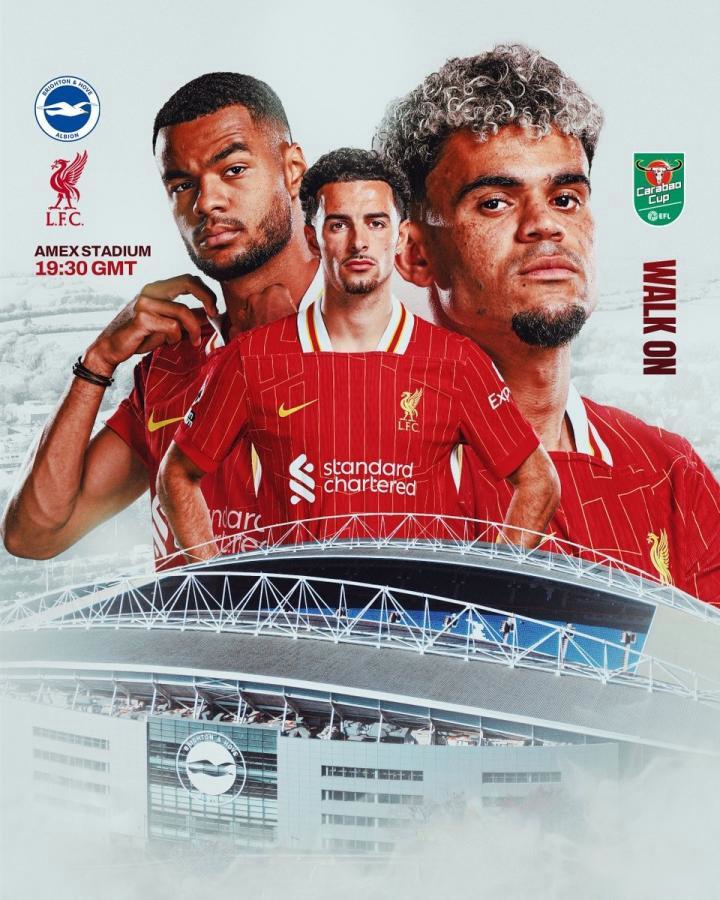 布莱顿主场憾负利物浦，未能守住领先