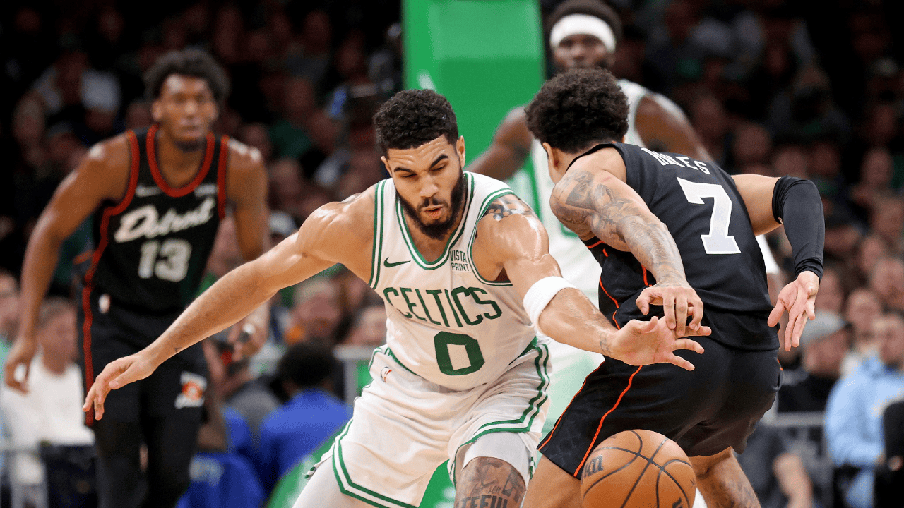 活塞客场击败凯尔特人，豪取四连胜