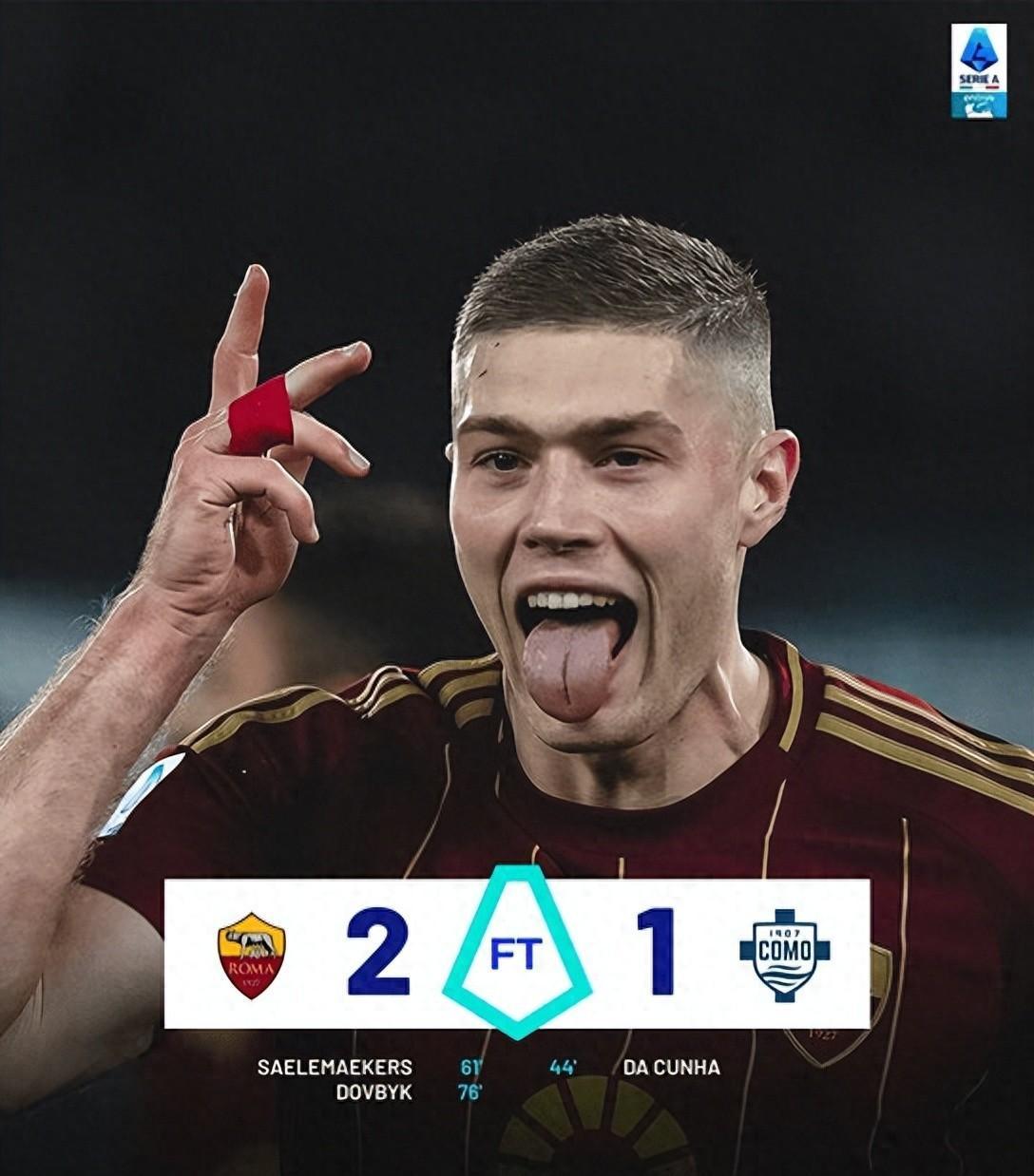 罗马神奇逆转，晋级欧洲联赛下一轮